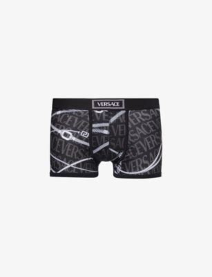 versace boxers selfridges|Versace mens underwear.